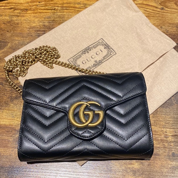 Gucci Handbags - GG Marmont Matelassé Mini Bag